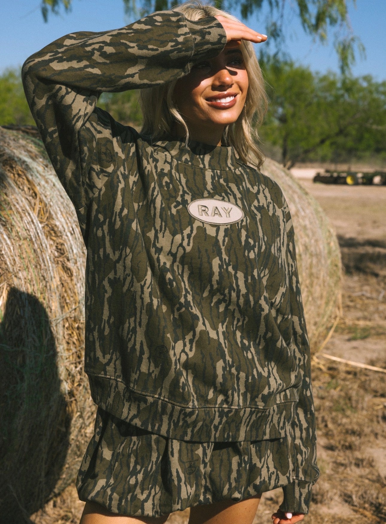 Ray X Mossy Oak Camo Tank Top